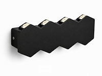 8 x bidirectionele led wandlamp – 8w – 3500k warm wit – ip54 – sw-51-4 - afbeelding 3 van  5