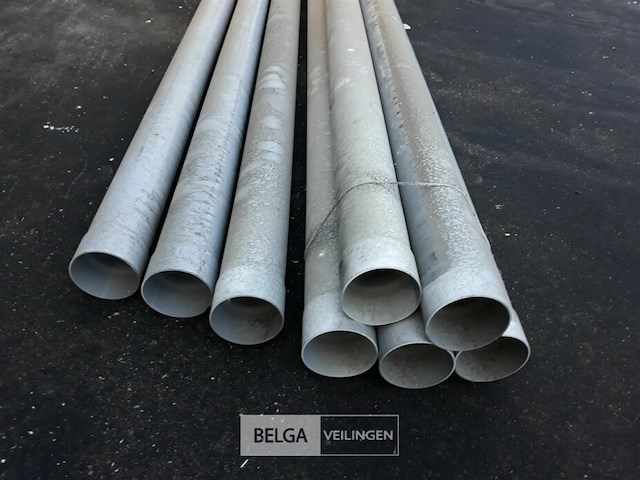 8 x buis pvc 4m 80mm dunwandig - afbeelding 3 van  3