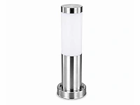 8 x buitenlamp tuinpaal – e27 – chroom – ip44 – 325mm – defne-3 - afbeelding 4 van  15