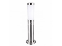 8 x buitenlamp tuinpaal – e27 – chroom – ip44 – 500mm – defne-4 - afbeelding 3 van  5