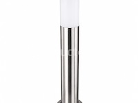 8 x buitenlamp tuinpaal – e27 – chroom – ip44 – 800mm – defne-5 - afbeelding 5 van  5