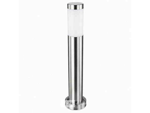8 x buitenlamp tuinpaal – e27 – chroom – ip44 – 800mm – defne-5 - afbeelding 3 van  6
