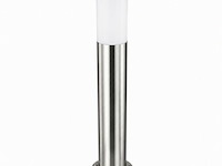 8 x buitenlamp tuinpaal – e27 – chroom – ip44 – 800mm – defne-5 - afbeelding 3 van  6