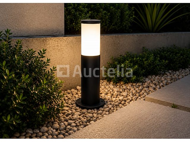 8 x buitenlamp tuinpaal – e27 – zwart – ip44 – 300mm – kavak-3 - afbeelding 5 van  5