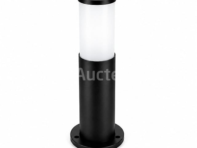 8 x buitenlamp tuinpaal – e27 – zwart – ip44 – 300mm – kavak-3 - afbeelding 1 van  5