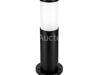 8 x buitenlamp tuinpaal – e27 – zwart – ip44 – 300mm – kavak-3 - afbeelding 1 van  5