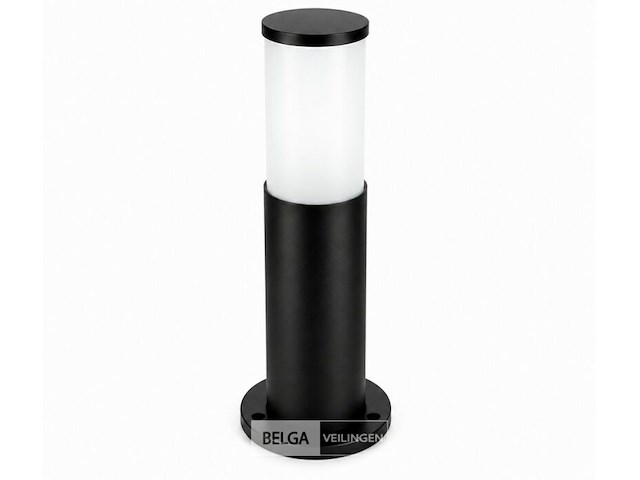 8 x buitenlamp tuinpaal – e27 – zwart – ip44 – 300mm – kavak-3 - afbeelding 3 van  6