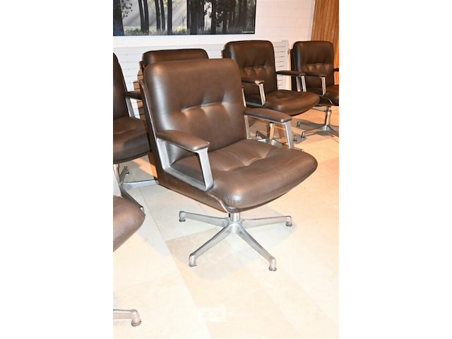 8 x bureaustoel met armleuning - afbeelding 2 van  5