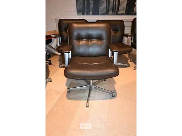8 x bureaustoel met armleuning - afbeelding 3 van  5