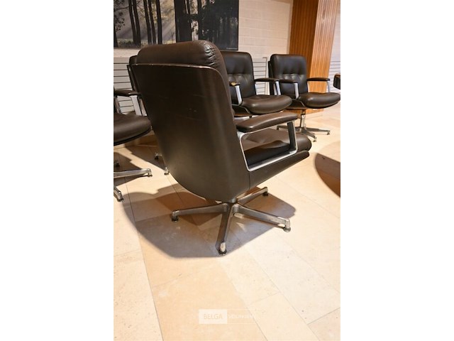 8 x bureaustoel met armleuning - afbeelding 4 van  5