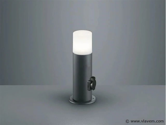 8 x cortona 40 schuko buiten lamp zwart - afbeelding 5 van  8