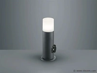 8 x cortona 40 schuko buiten lamp zwart - afbeelding 5 van  8