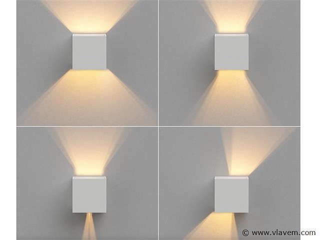 8 x cube motion sense wand armaturen wit - afbeelding 3 van  11