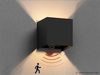 8 x cube motion sense wand armaturen zwart