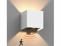 8 x cube motion sense wandarmatuur wit