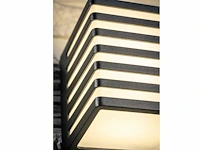8 x cube opal buiten wandlamp zebra - afbeelding 2 van  5