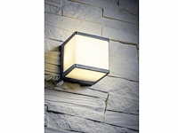 8 x cube opal buiten wandlamp zwart - afbeelding 2 van  8