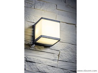 8 x cube opal led wand armaturen - afbeelding 1 van  8