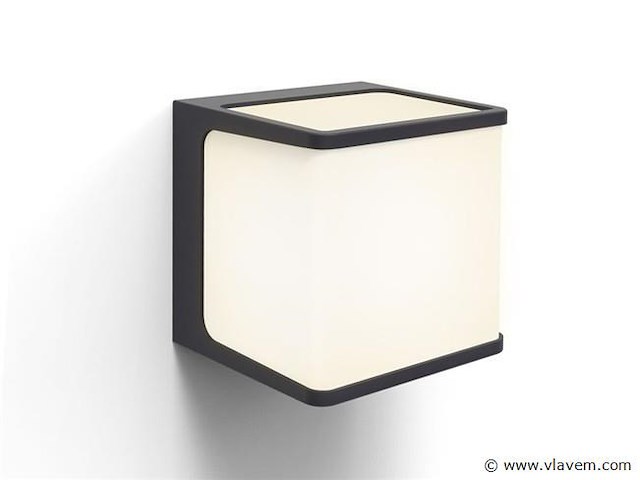 8 x cube opal led wand armaturen - afbeelding 7 van  8