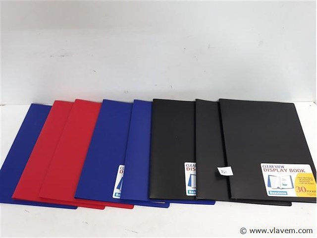 8 x display book met 30 mapjes - afbeelding 1 van  2