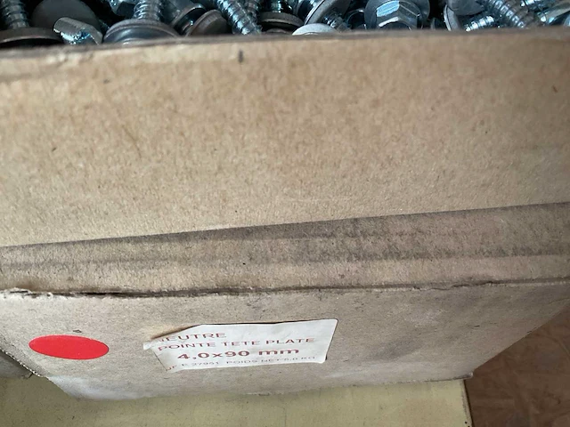 8 x dozen ankers; nagels; zelfborende schroeven met epdm rondsel - afbeelding 3 van  6