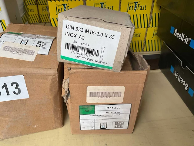 8 x dozen inox sluitringen; bouten - afbeelding 6 van  6