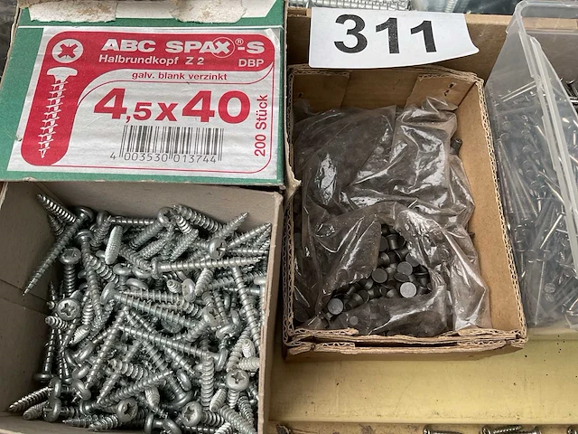 8 x dozen nagels; schroeven; zelfborende schroeven - afbeelding 4 van  8