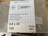 8 x dozen nagels; schroeven; zelfborende schroeven - afbeelding 6 van  8