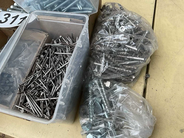 8 x dozen nagels; schroeven; zelfborende schroeven - afbeelding 7 van  8