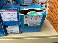 8 x dozen schroefbouten moeren; bouten - afbeelding 7 van  9