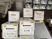 8 x dozen schroeven; houtdraadbouten - afbeelding 4 van  7