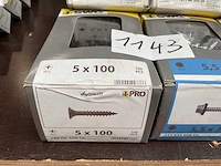 8 x dozen schroeven; schroeven met boorkop en afdekplaatje - afbeelding 2 van  5
