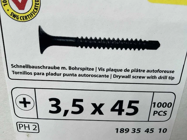 8 x dozen snelbouwschroeven - afbeelding 7 van  7