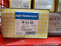 8 x dozen tapbouten; cellenbetonnagel met kraag; zelborende schroeven; nagels - afbeelding 2 van  7