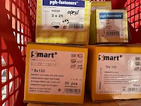 8 x dozen tapbouten; cellenbetonnagel met kraag; zelborende schroeven; nagels - afbeelding 5 van  7