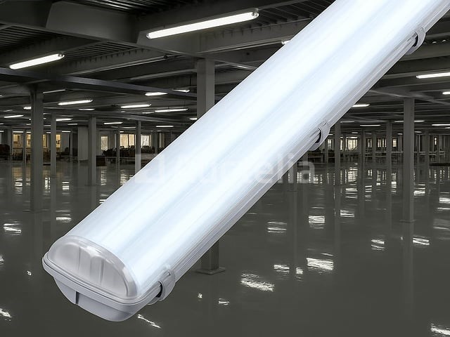 8 x dubbele tl armatuur 120cm – ip65 waterdicht – master - afbeelding 3 van  6