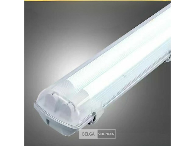 8 x dubbele tl armatuur 120cm – ip65 waterdicht – master - afbeelding 3 van  7