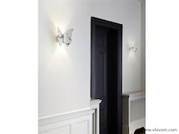 8 x farfalina wandlamp zwart wit - afbeelding 2 van  7