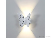 8 x farfalina wandlamp zwart wit - afbeelding 3 van  7