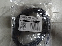8 x flexio kabel rj 12 2 meter - afbeelding 1 van  2