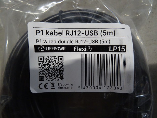 8 x flexio kabel rj 12 5 meter - afbeelding 2 van  2