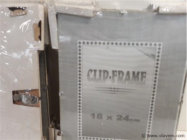 8 x fotokader glas clip-frame 18x24 cm - afbeelding 2 van  2