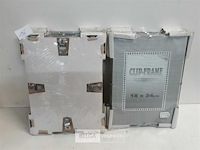 8 x fotokader glas clip-frame 18x24 cm - afbeelding 2 van  3