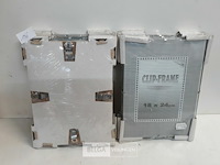 8 x fotokader glas clip-frame 18x24 cm - afbeelding 1 van  3