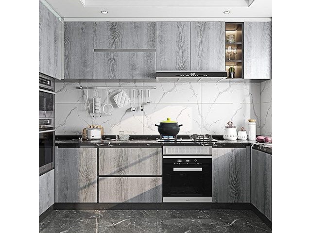 8 x funstick grijs behang (zelfvklevend) - afbeelding 4 van  4