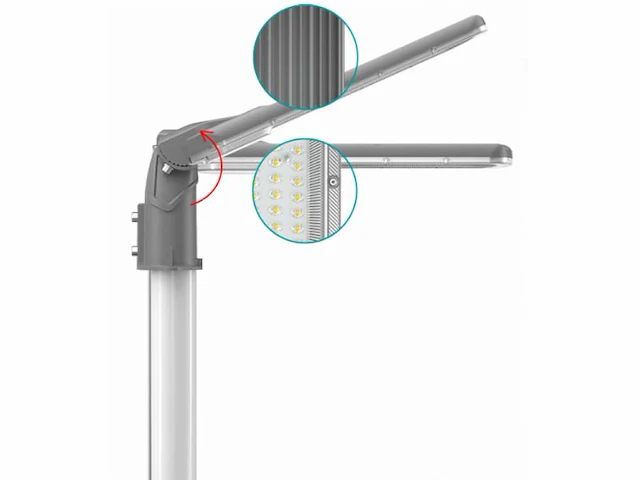 8 x g-tec dak pro 100 straatlantaarn led lampen - afbeelding 8 van  11
