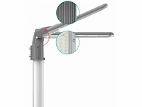 8 x g-tec dak pro 100 straatlantaarn led lampen - afbeelding 8 van  11
