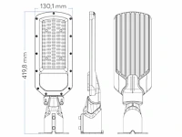 8 x g-tec dak pro 50 straatlantaarn led lampen - afbeelding 10 van  11