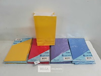 8 x giftzak 8 stuks mix kleuren - afbeelding 2 van  3