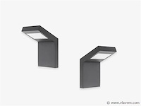 8 x gt 60 design wand lamp zwart - afbeelding 1 van  7